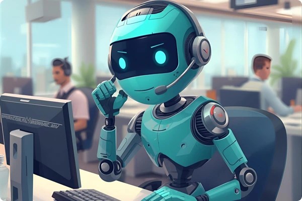 Image of Agentic Robot in the contact centre