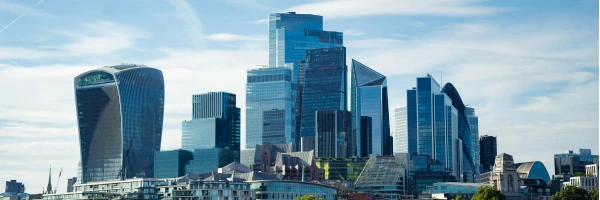 Image of London's Financial District